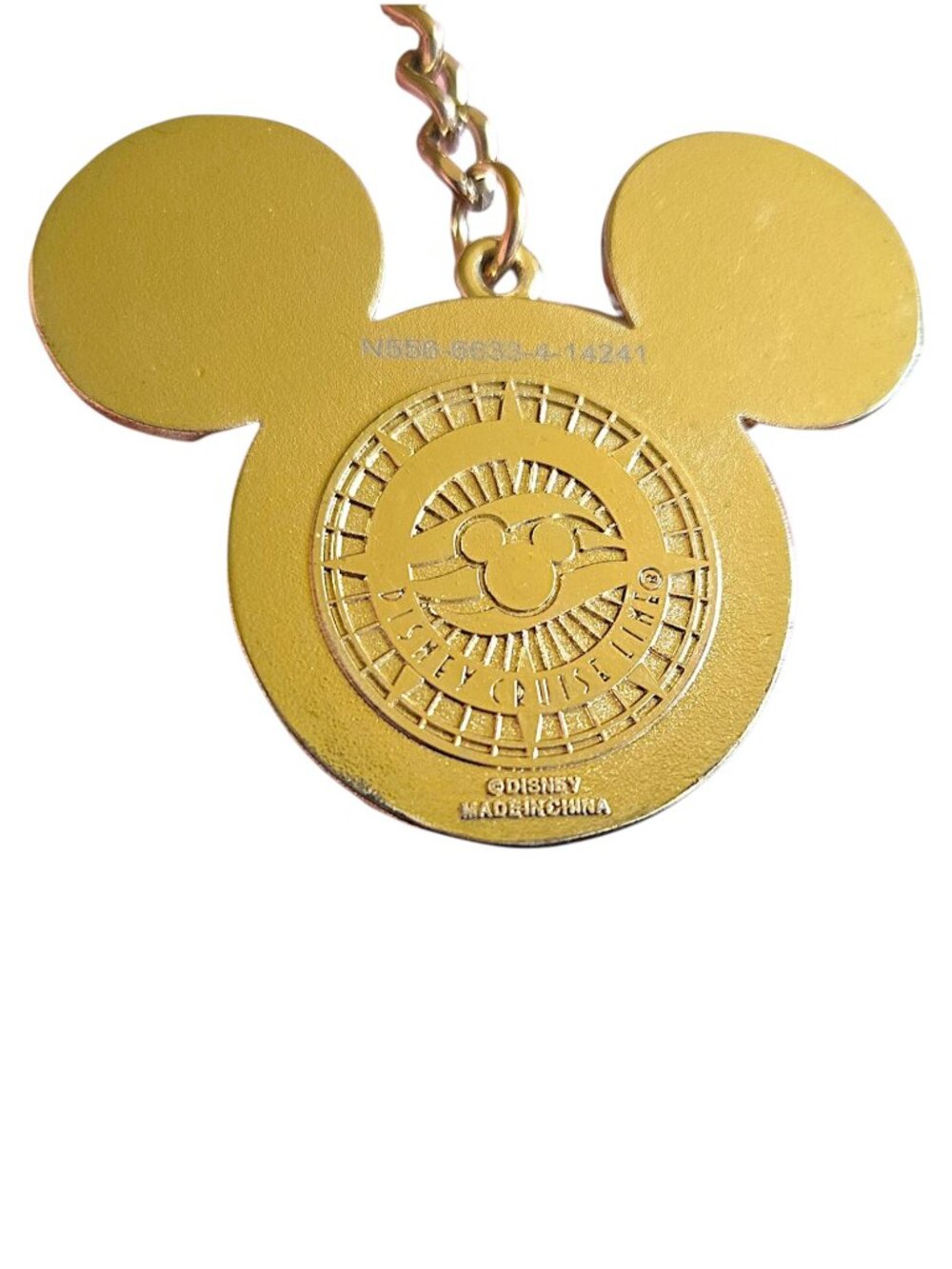 Disney Parks Disney Cruise Line Knots Metal Keychain Keyring Nautical Charm - Picture 4 of 6